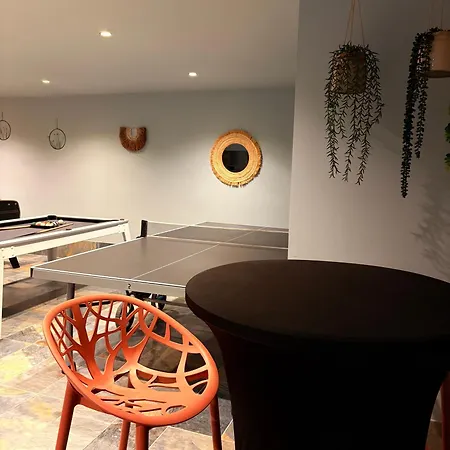 Spa Strasbourg - Gorille - Spa Prive, Sauna, Borne D'arcade, Babyfoot Villa *
