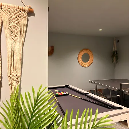 Villa Gorille - Spa Prive, Climatisation, Sauna, Borne D'Arcade, Babyfoot * Ittenheim