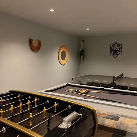 Villa Spa Strasbourg - Gorille - Spa Prive, Sauna, Borne D'arcade, Babyfoot Ittenheim